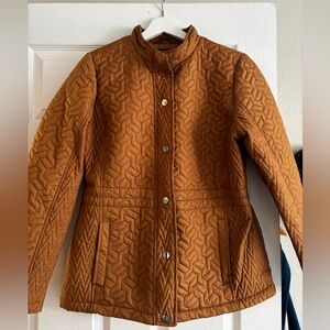 Black Rivet Quilted Jacket